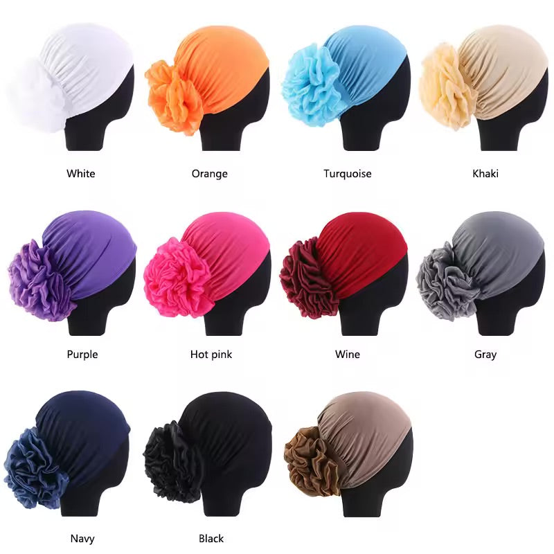Serene Bloom Turban